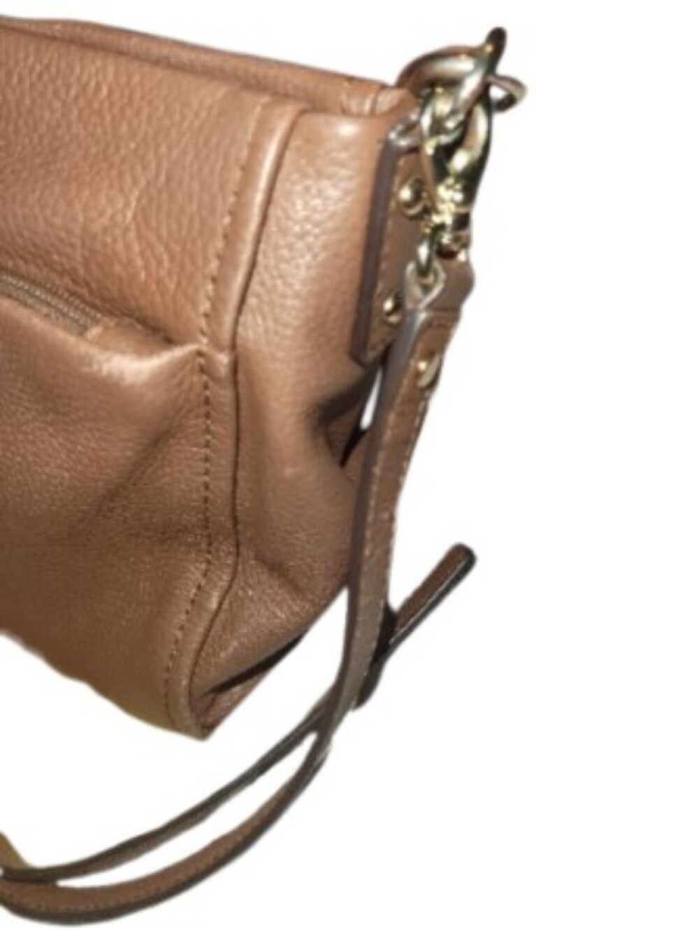 Kate Spade Brown Leather Top-Handle Tote - Picture 5 of 6